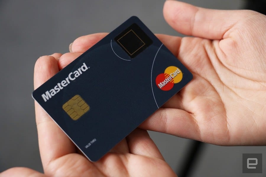 MasterCard agrega sensores para huellas dactilares a tarjetas de crédito