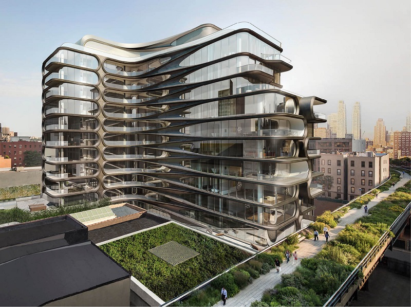 Primer Edificio Residencial De Zaha Hadid En La Ciudad de Nueva York