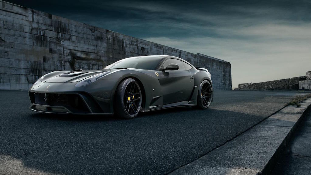 N-Largo: Nuevo Kit De Carrocería Ancho Para El Ferrari F12 Berlinetta Por Novitec Rosso