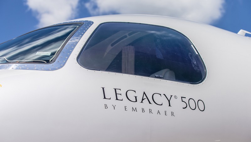 Embraer Vende 1.000 Jets Privados Modelo Legacy 500