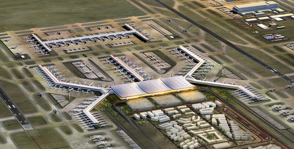 El Nuevo Aeropuerto de Estambul, Turquía