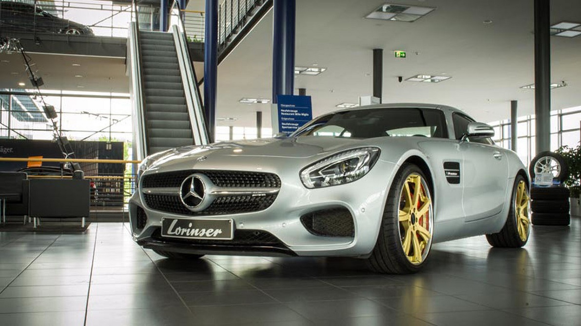 Este Mercedes-Benz AMG GT recibe kit de actualización por Lorinser