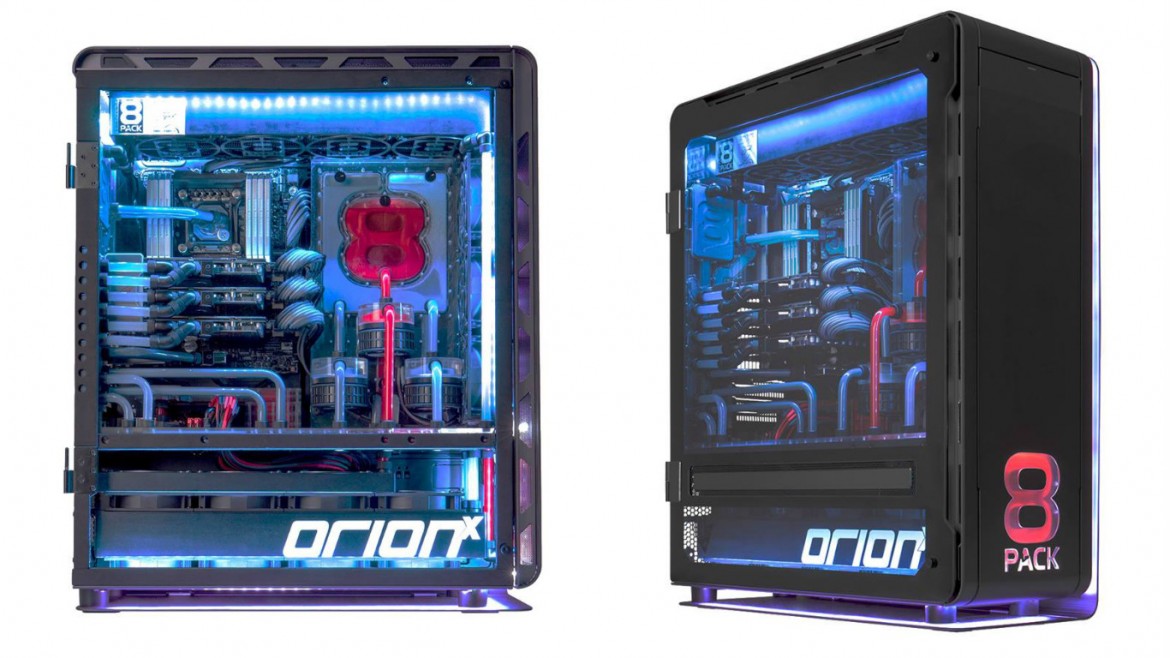 Orion X: Esta poderosa y llamativa computadora gamer viene con un increíble sistema de enfriamiento