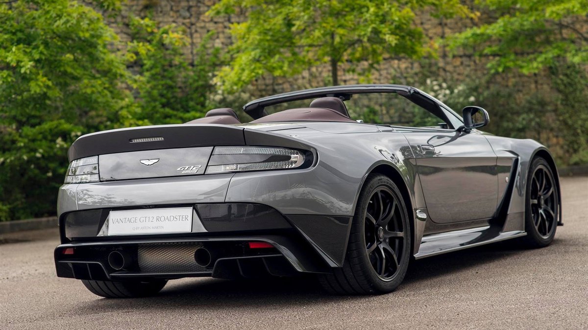 ¡UNO Y SÓLO UNO! Exclusivo Aston Martin Vantage GT12 "Descapotable"