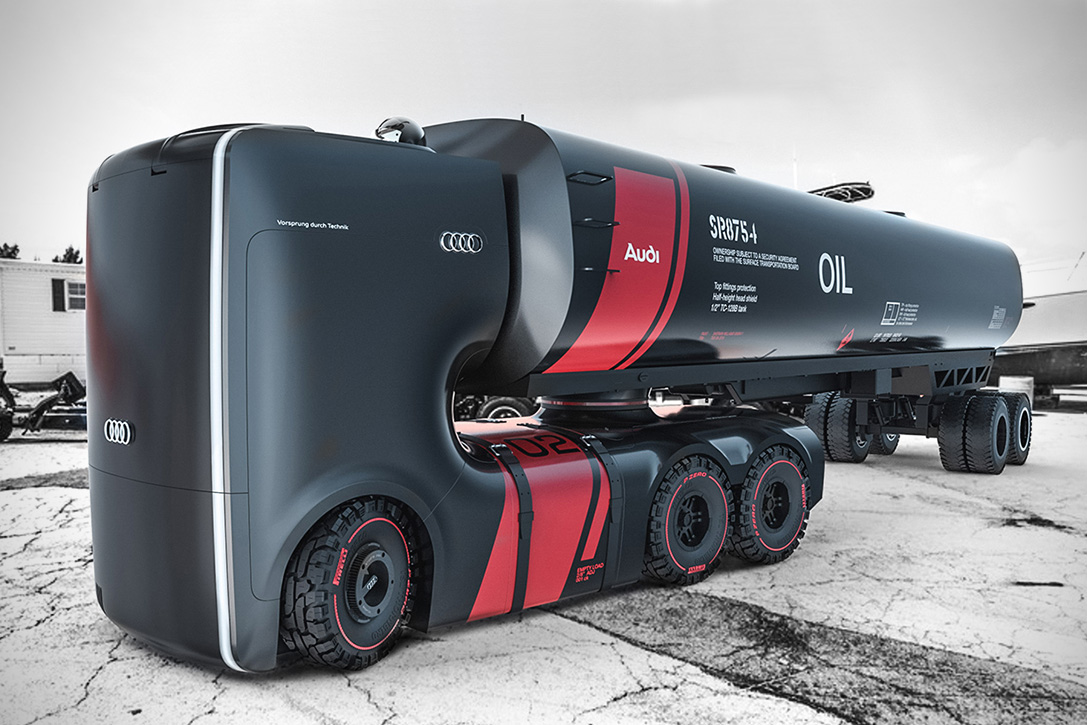 ¡The Audi Truck Project PLAN B! El Futuro Del Transporte Del Fabricante Alemán