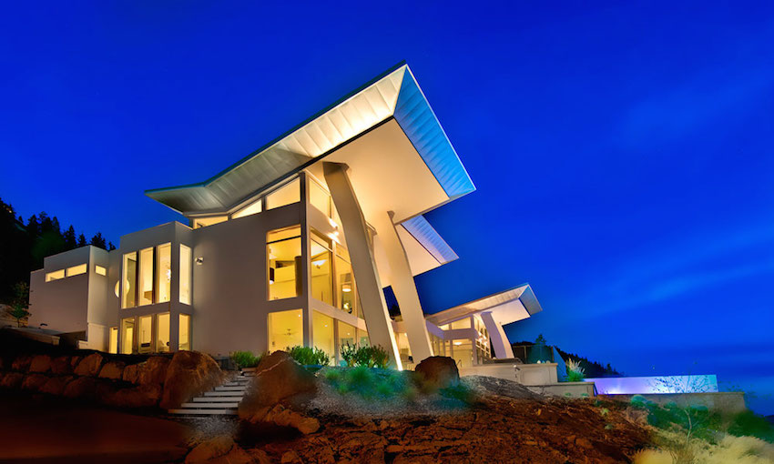 Esta Moderna Residencia En Lago Okanagan Puede Ser Tuya Por $10.5 Millones