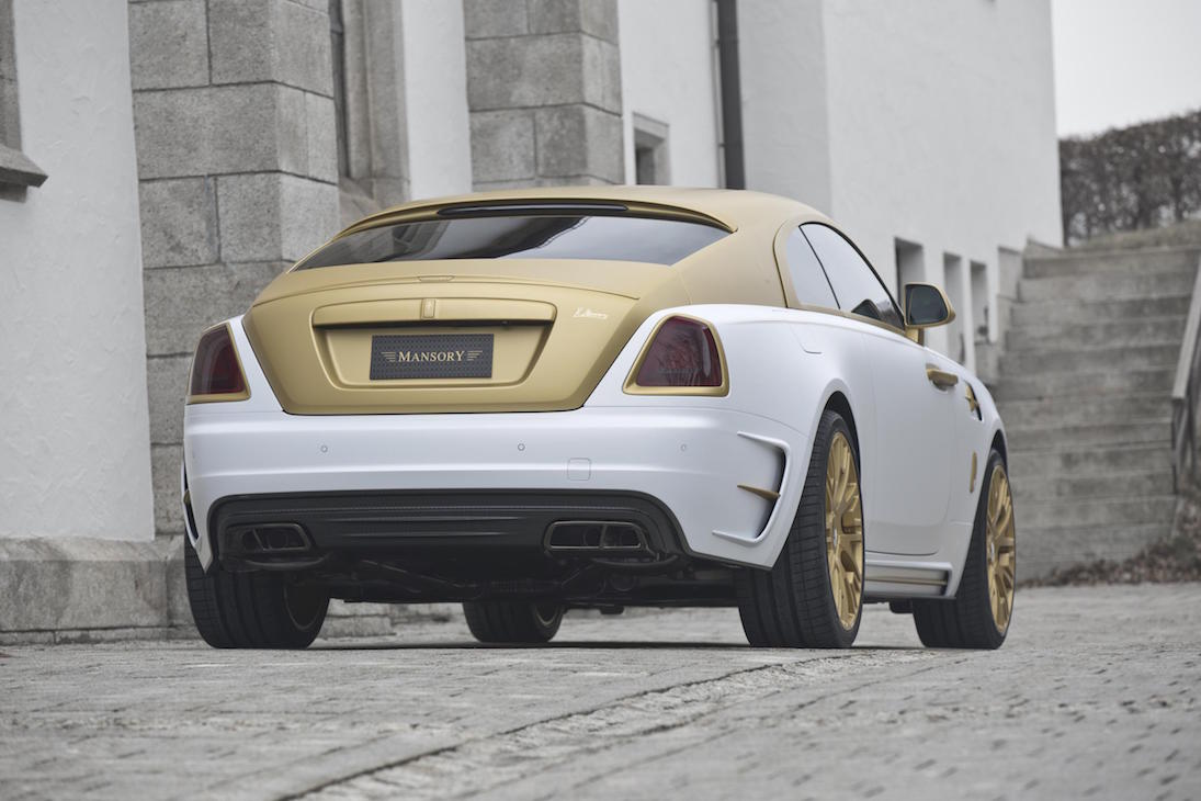 Rolls-Royce Wraith Recibe Un Toque Dorado Con El Mansory Palm Edition 999