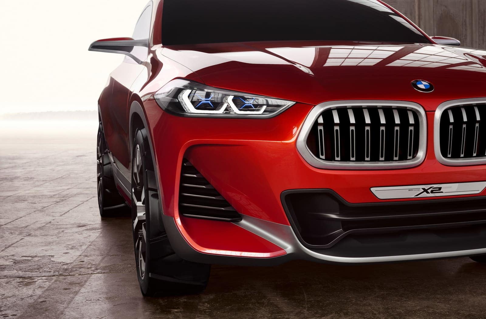BMW X2 Concept, el elegante SUV presentado en el Salón del Automóvil de París con un diseño totalmente original
