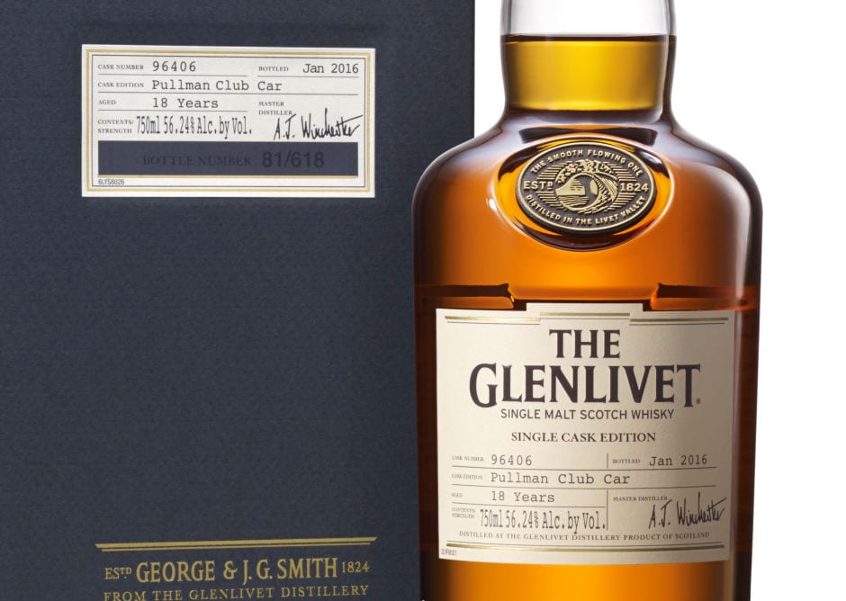 The Glenlivet Single Cask Edition Pullman Train Collection