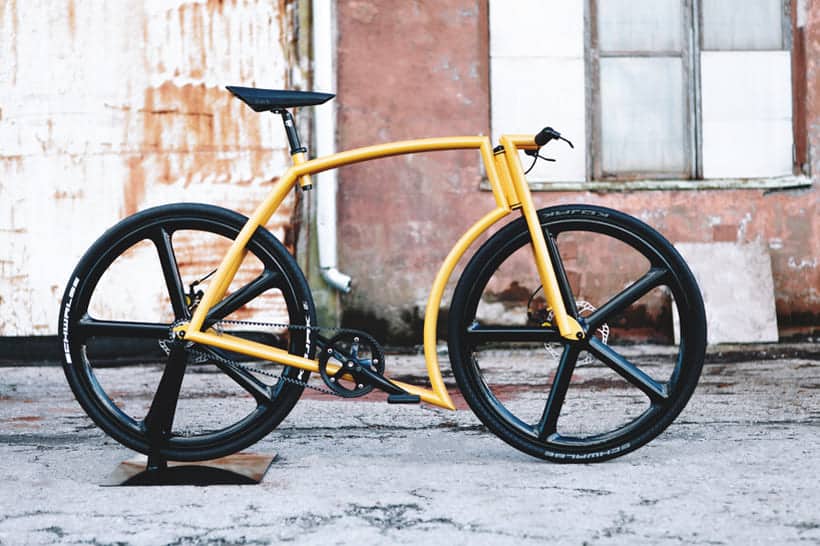 Esta increíble bicicleta de Velonia Bicycles ha sido inspirada en el superdeportivo Lamborghini Huracan