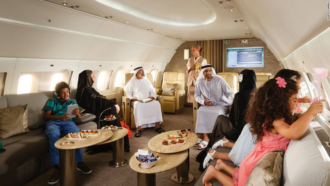 Aviones VIP de lujo: Así viajan los mega ricos en sus impresionantes jets privados