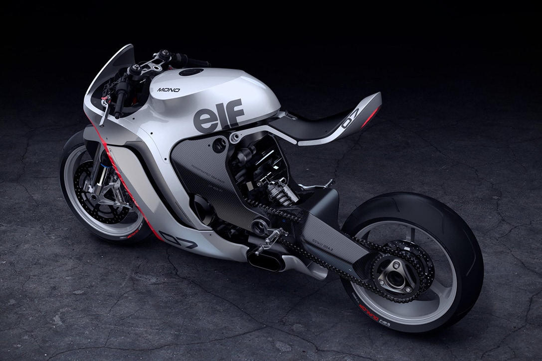 MONO RARC: El hermoso concepto de motocicleta sport de Huge Moto