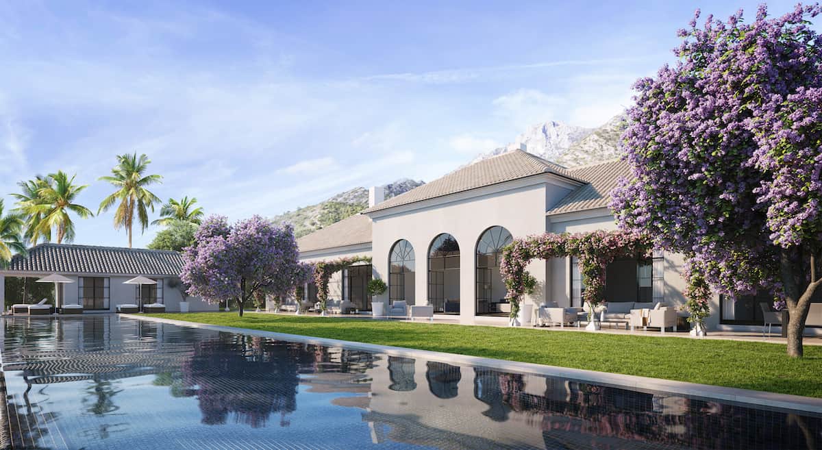 El promotor internacional Pacific Investments PLC presenta en Marbella Fontana, cinco villas diseñadas por Torras & Sierra