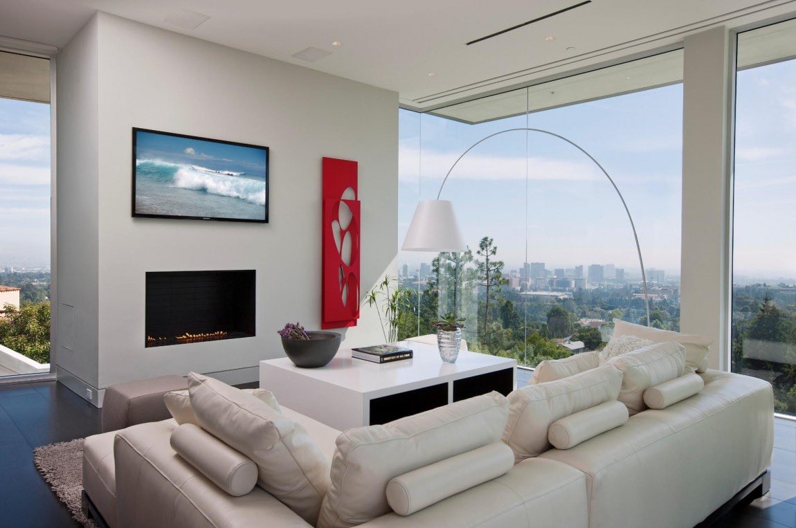 Tienes que ver esta ultra moderna residencia en Bel air, California por McClean Design