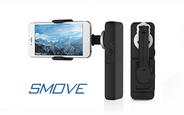 SMOVE: El genial estabilizador de smartphones para fotos y vídeos que contiene un cargador incorporado