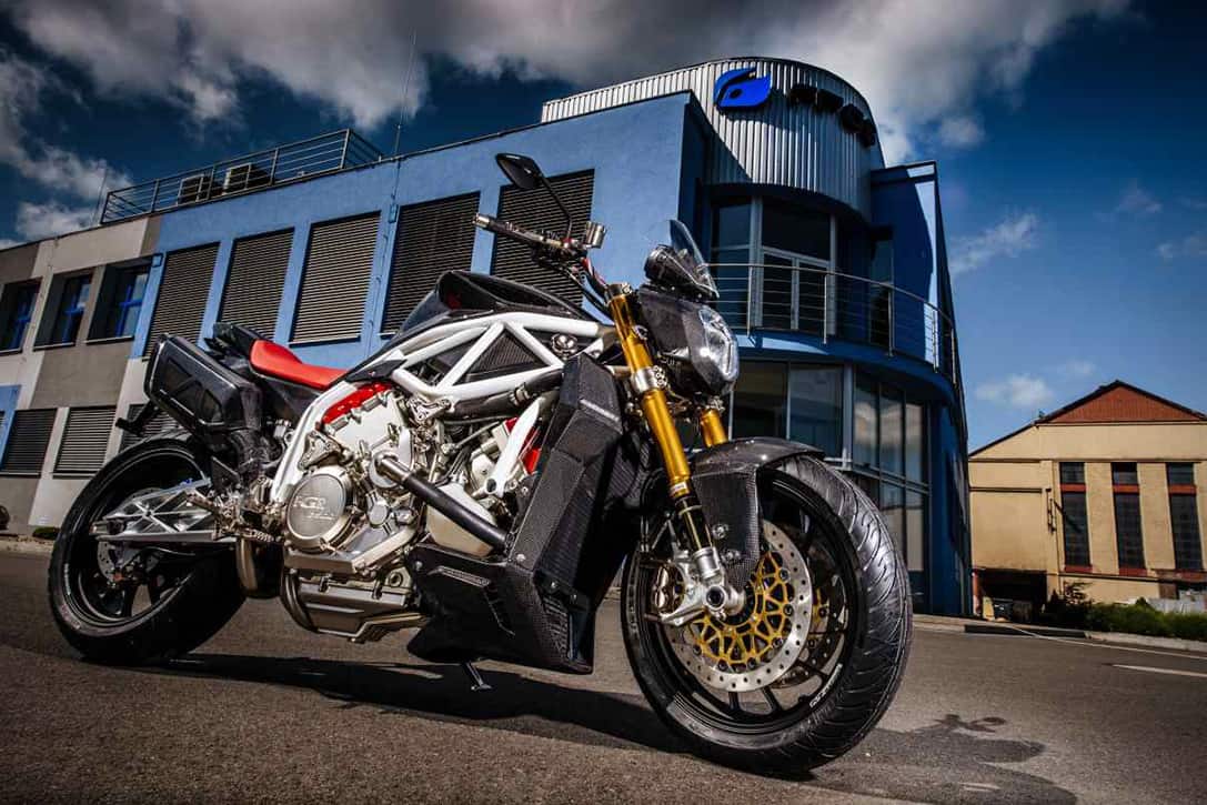 Espectacular motocicleta Midalu 2500 V6 de Moto FGR