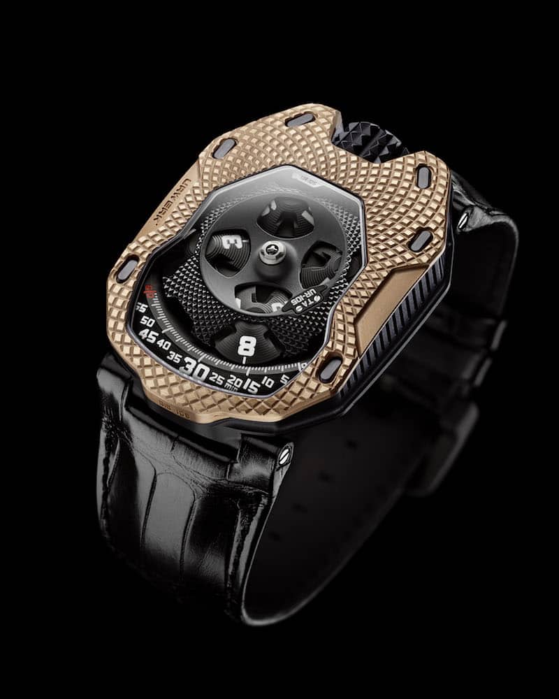 Reloj URWERK UR-105 «Raging Gold»