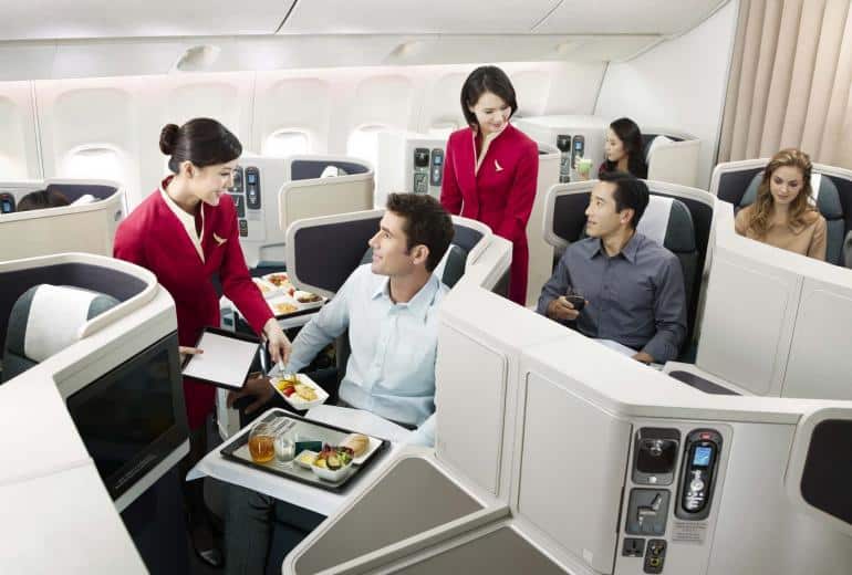 Las 9 mejores cabinas de avión Business Class del mundo
