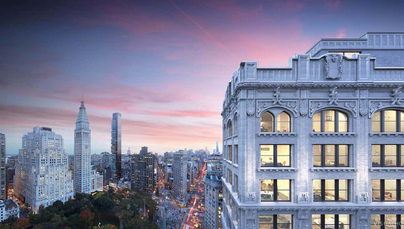 Por $68.5 millones, ahora podrás comprar el ultra lujoso penthouse “the Crown” en 212 Fifth Ave, Nueva York