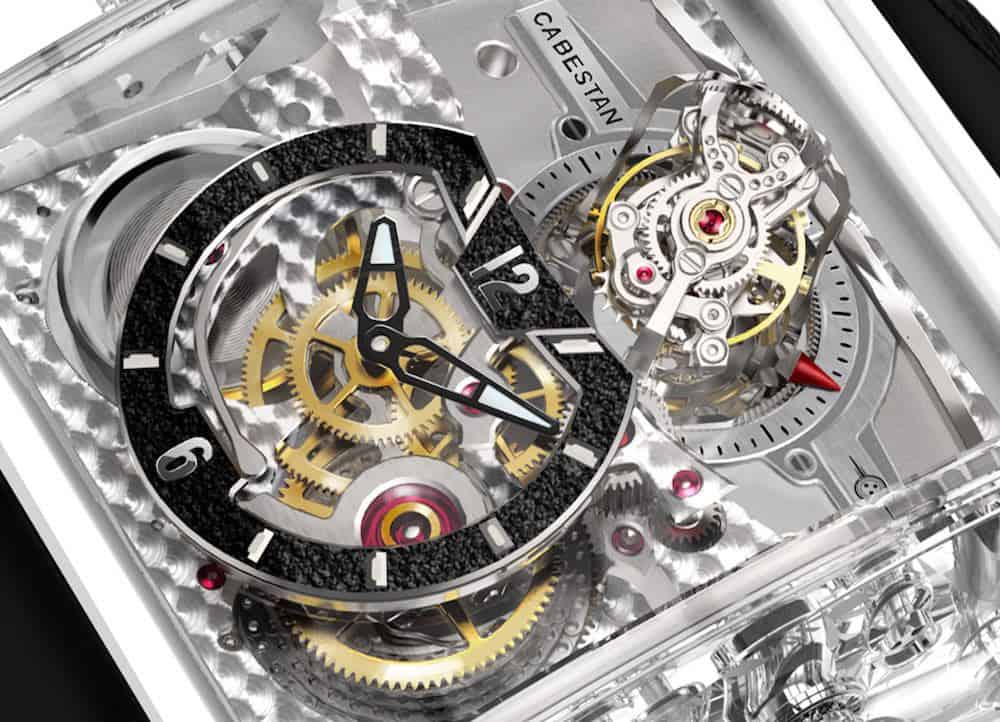 Cabestan Triple Axis Tourbillon Full Sapphire: Un reloj hecho completamente de ZAFIRO