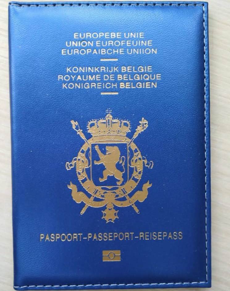 Pasaporte de Belgica
