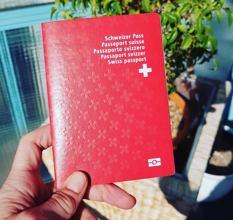 Pasaporte de Suiza