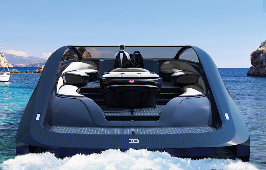Bugatti y Palmer Johnson lanzan la lujosa embarcación Bugatti Niniette 66