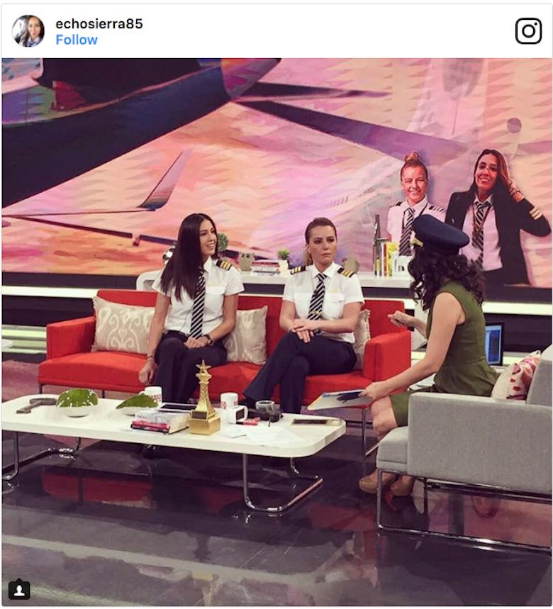 Conoce a Eser Aksan Erdogan, la piloto de 31 años que se ha convertido en toda una sensación en Instagram