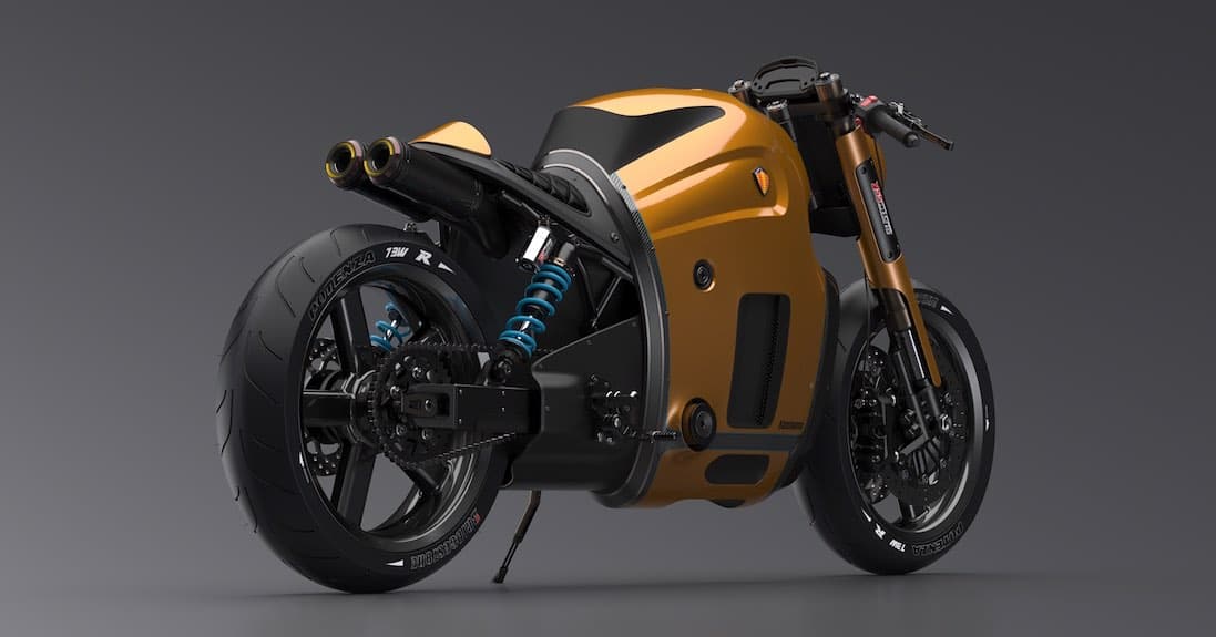 ¿Qué pasaría si Koenigsegg decide hacer una motocicleta? Aquí te presentamos un fenomenal prototipo por Burov Art