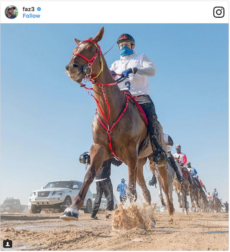 Increíbles viajes, deportes extremos y lujo: Así es la vida del Príncipe Heredero de Dubái