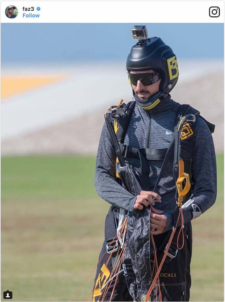 Increíbles viajes, deportes extremos y lujo: Así es la vida del Príncipe Heredero de Dubái