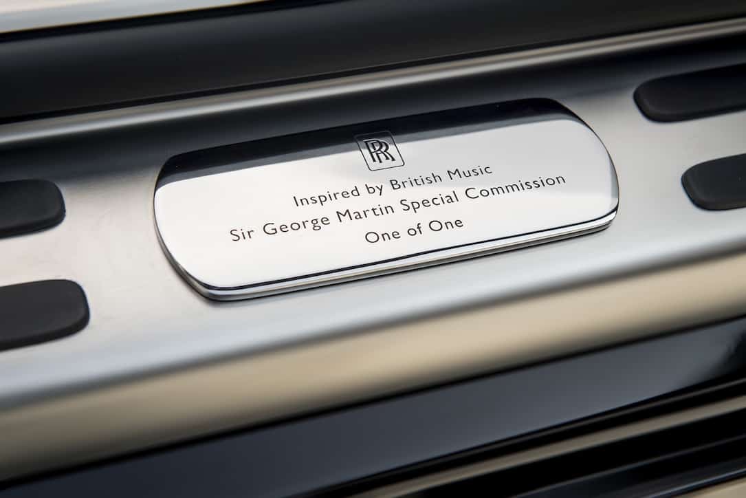 Este muy especial Rolls-Royce Wraith se inspiró en la música británica
