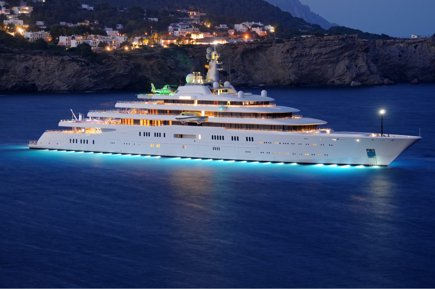 60 million pound yacht