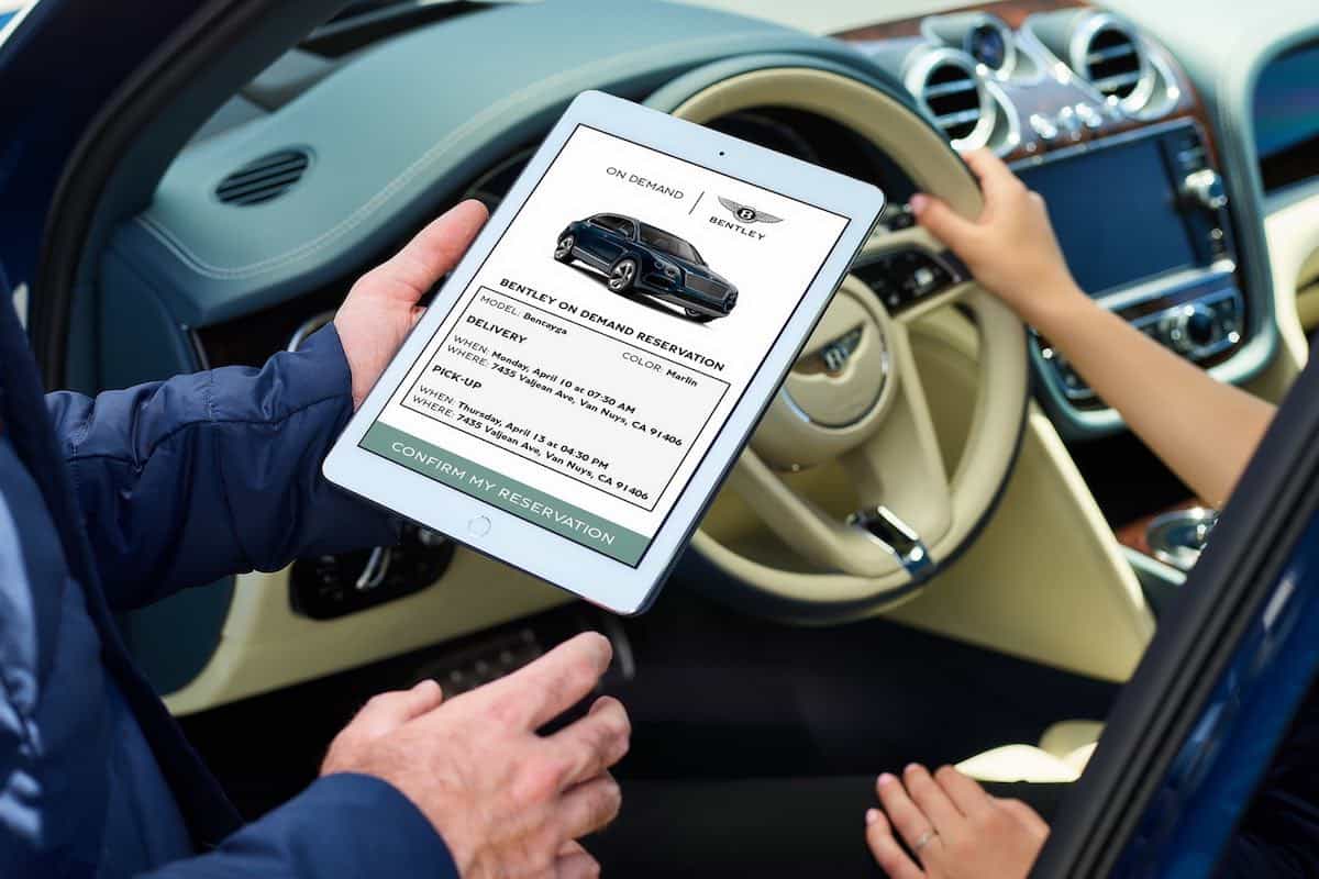 “Bentley on Demand”, Un nuevo servicio de conserjería de lujo para clientes existentes
