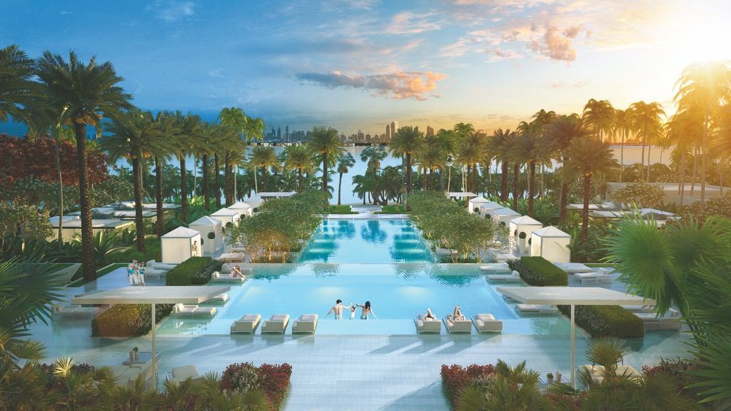 Para los compradores multimillonarios de Dubái las piscinas infinitas pasaron de moda: Es el turno de las Sky Pools