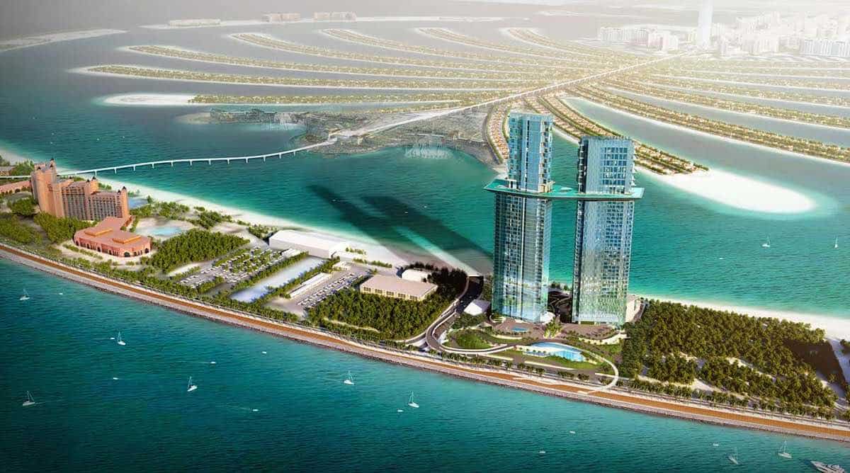 Para los compradores multimillonarios de Dubái las piscinas infinitas pasaron de moda: Es el turno de las Sky Pools