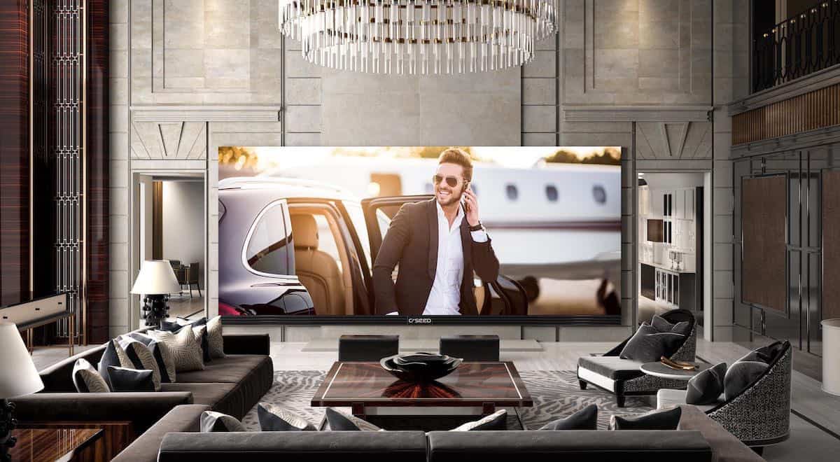 C SEED presenta el “262” - el televisor de pantalla ancha 4K más grande del mundo
