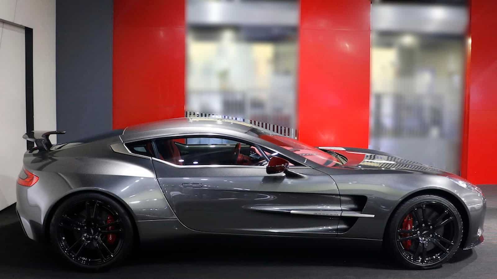 Este ultra raro Aston Martin One-77 Q-Series espera un nuevo dueño en Dubai