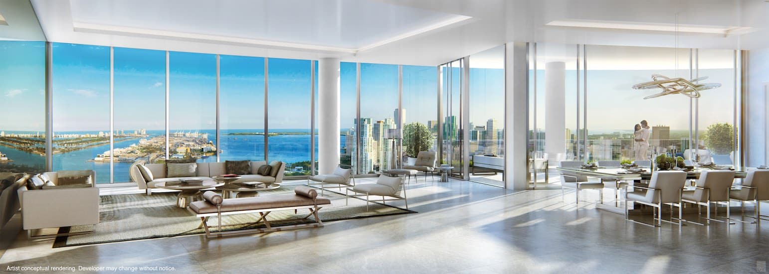 Mega proyecto Paramount Miami WorldCenter pone a la venta un ultra exclusivo penthouse por $9,5 millones