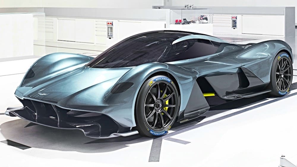 Aston Martin Valkyrie de $3,9 millones, es uno de los coches más caro del mundo