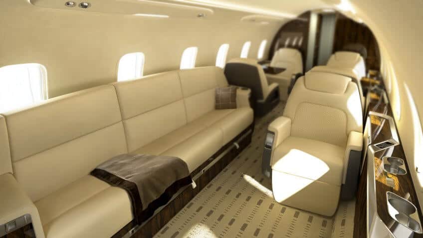 Bombardier Challenger 350: ¿Cuáles son los 10 jets privados más lujosos en el mercado y cuánto cuestan?
