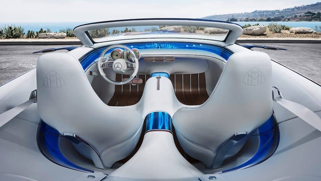 Vision Maybach 6 Cabriolet: El ultra exclusivo concepto de un “yate sobre ruedas” de Mercedes-Benz