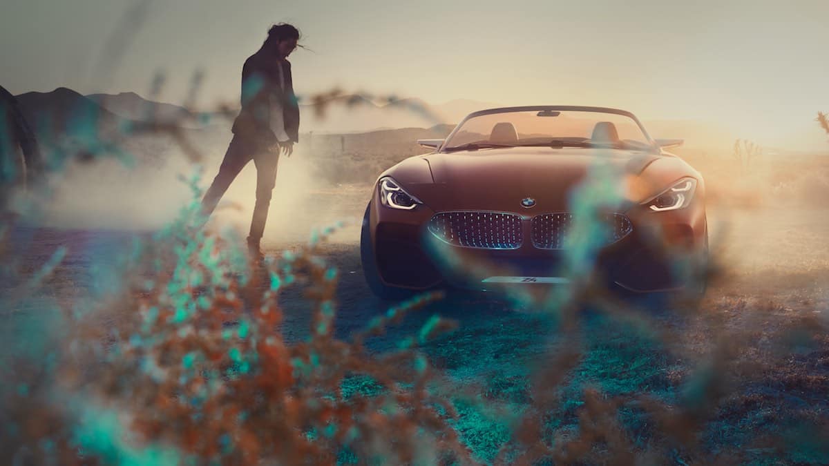BMW presenta su nuevo coche deportivo Concept Z4 en el Pebble Beach 2017