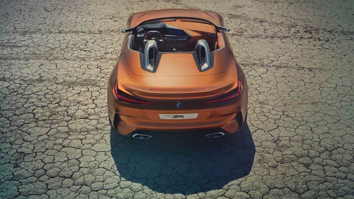 BMW presenta su nuevo coche deportivo Concept Z4 en el Pebble Beach 2017