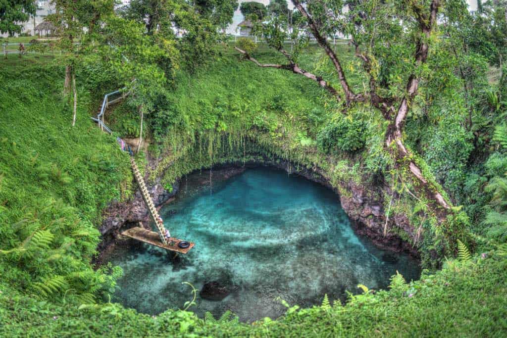 To Sua Ocean Trench, Samoa