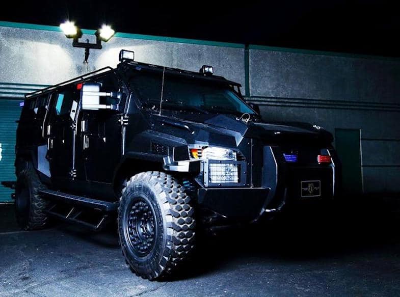 Ford F550: Un vehículo blindado todoterreno de $288.000 listo para las fuerzas especiales