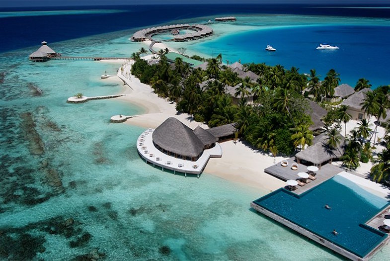 El mega espectacular Huvafen Fushi Resort en las Maldivas