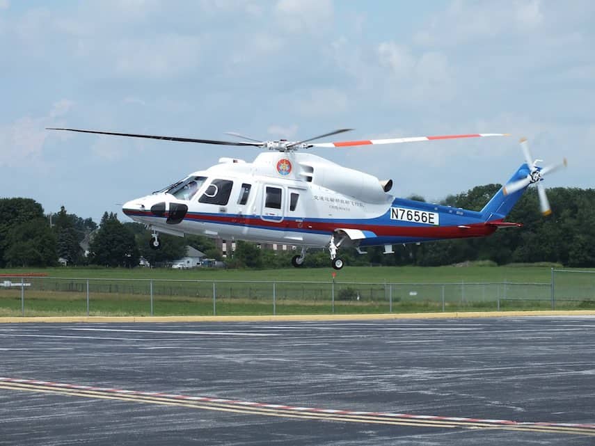 Sikorsky S-76: $12,95 millones (10,86 millones de euros)