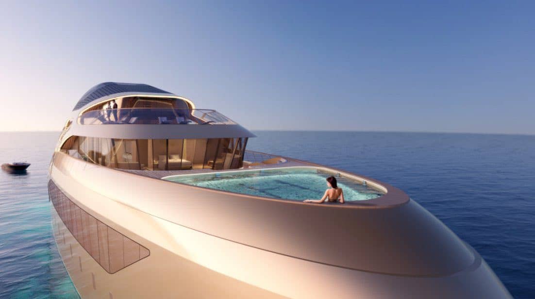 Benetti Yachts presentó el nuevo concepto de 77 metros: Se77antasette