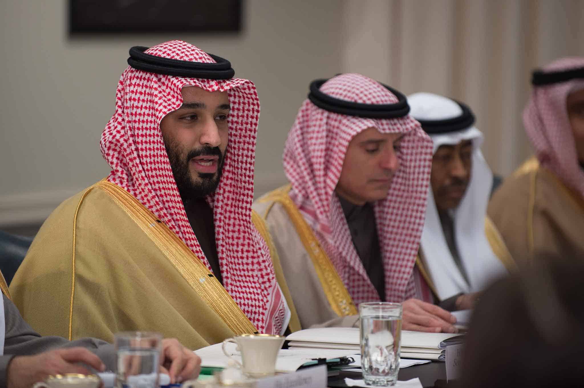 Príncipe heredero Mohammed Bin Salman. Foto por Jim Mattis